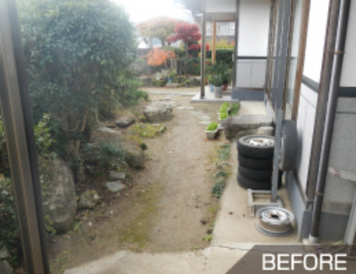 土舗装施工見本1-1